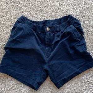 Chubbies navy blue shorts SMALL